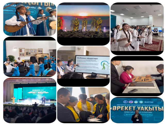ΜΕΚΤΕΠΤΕГІ ӨЗІН-ӨЗІ БАСҚАРУ КӨШБАСШЫЛАРЫНЫҢ «ӘРЕКЕТ УАҚЫТЫ» ОБЛЫСТЫҚ БАЛАЛАР ҚҰРЫЛТАЙЫНА Қатысты