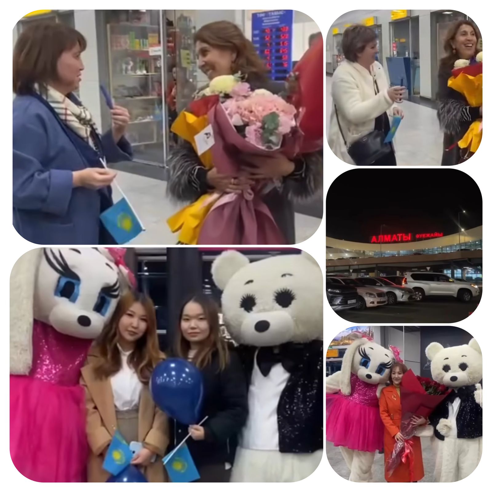 “Үздік педагог -2024” озат педагогтер байқауының жеңімпазы, “Үздік педагог-2024” төсбелгісінің иегері атанған “Қ.Сатпаев атындағы орта мектеп” КММ орыс тілі мен әдебиет пәнінің мұғалімі Амарова Дамира Вазировнаны әуежайдан күтіп алды.